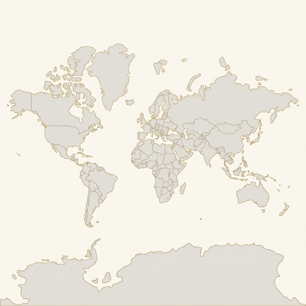 World Logistics Map